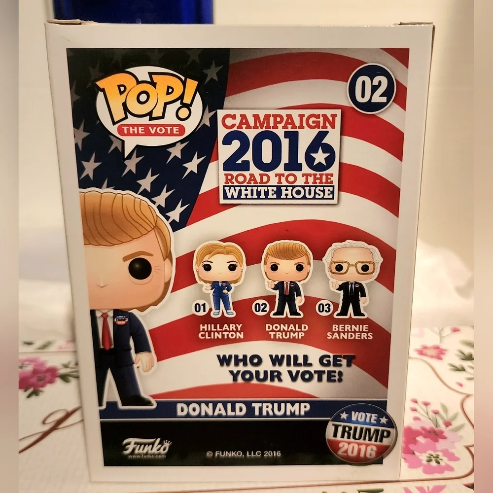 Funko Pop! Donald Trump #02; 2016 Presidential Candidate & 45th President